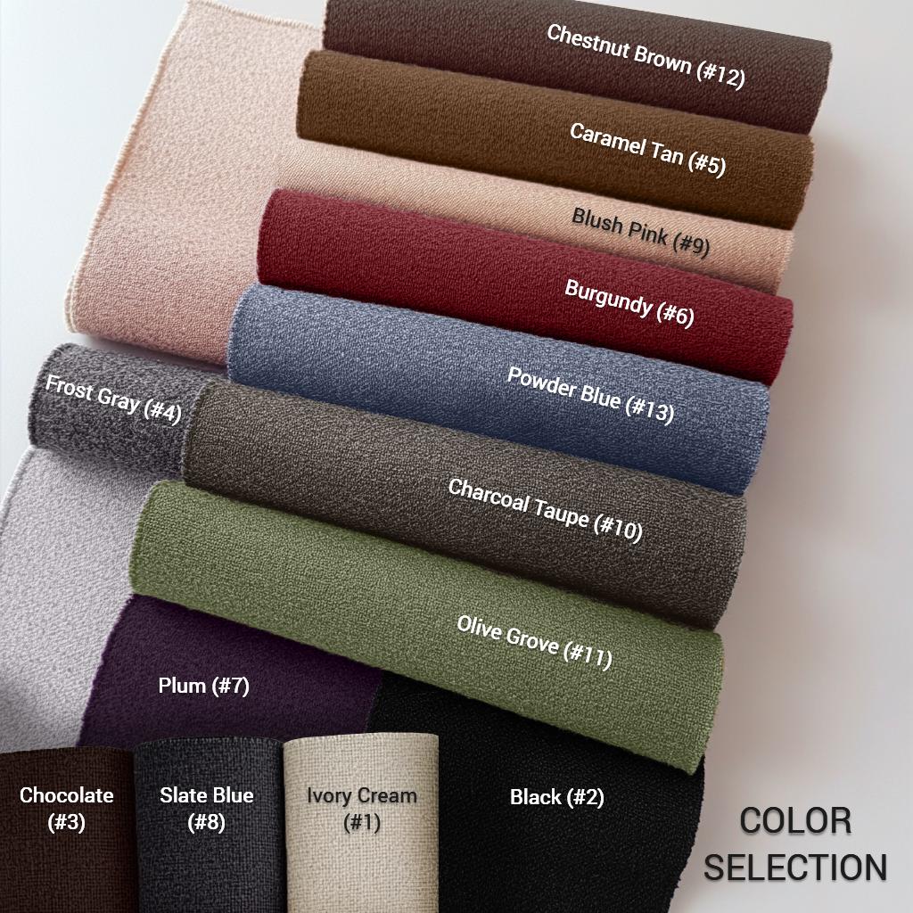 Fabric Swatch Color Palette