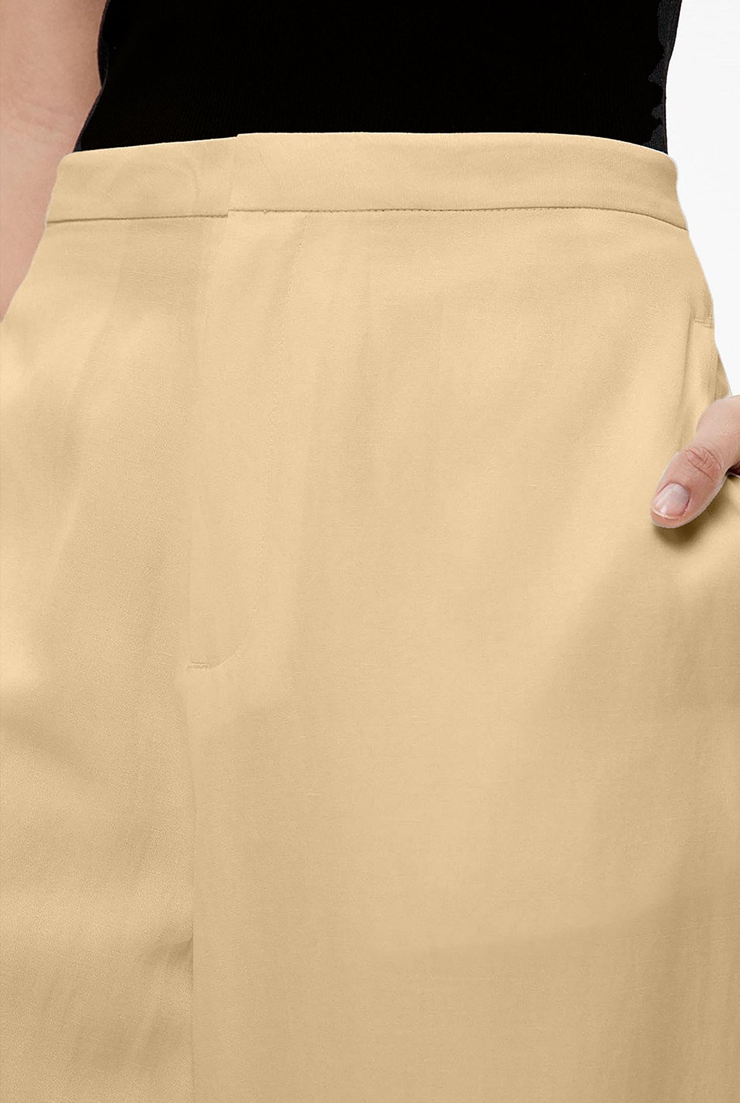 Women's Linen Wide-Leg Pants – High Waist, Elegant Loose Fit, Minimalist Summer Trousers | SKU.25T11T6K
