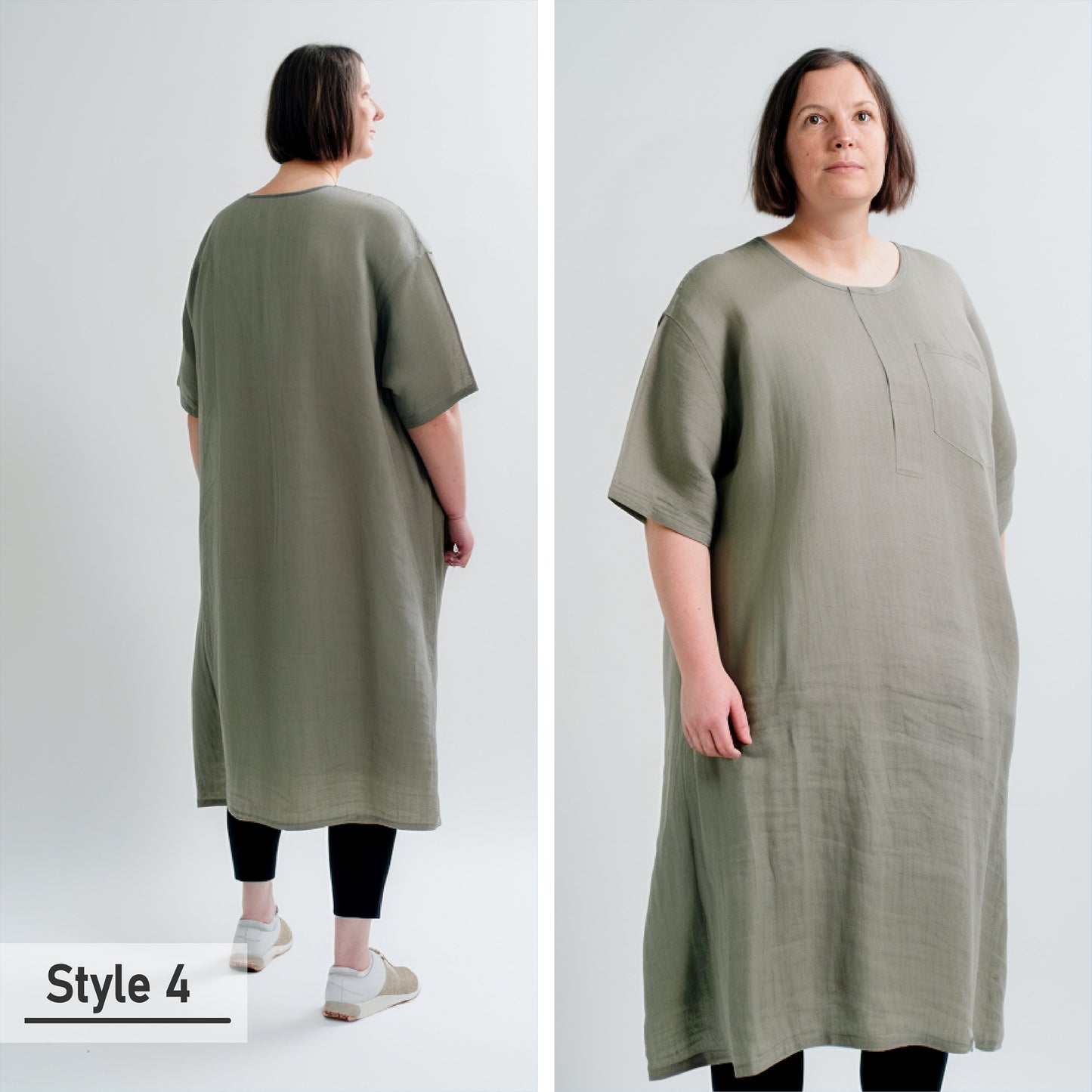 Discover Ultimate Comfort with Our Plus Size Linen Dresses - Stylish, Breathable, and Perfect for Every Occasion | 230922A