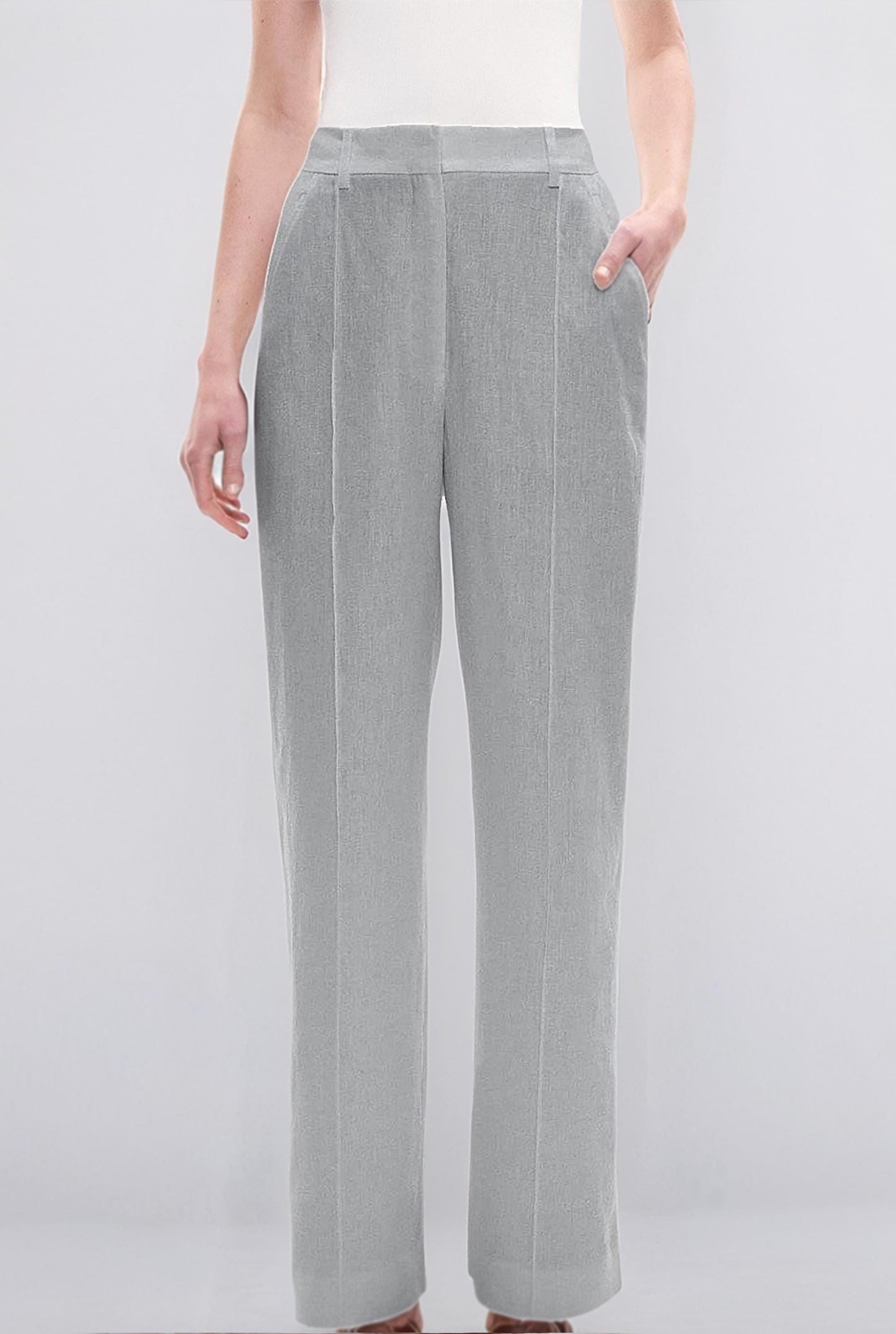 Women’s High-Waisted Linen Wide-Leg Pants – Elegant Summer Trousers with Pockets | SKU.25T11T6D