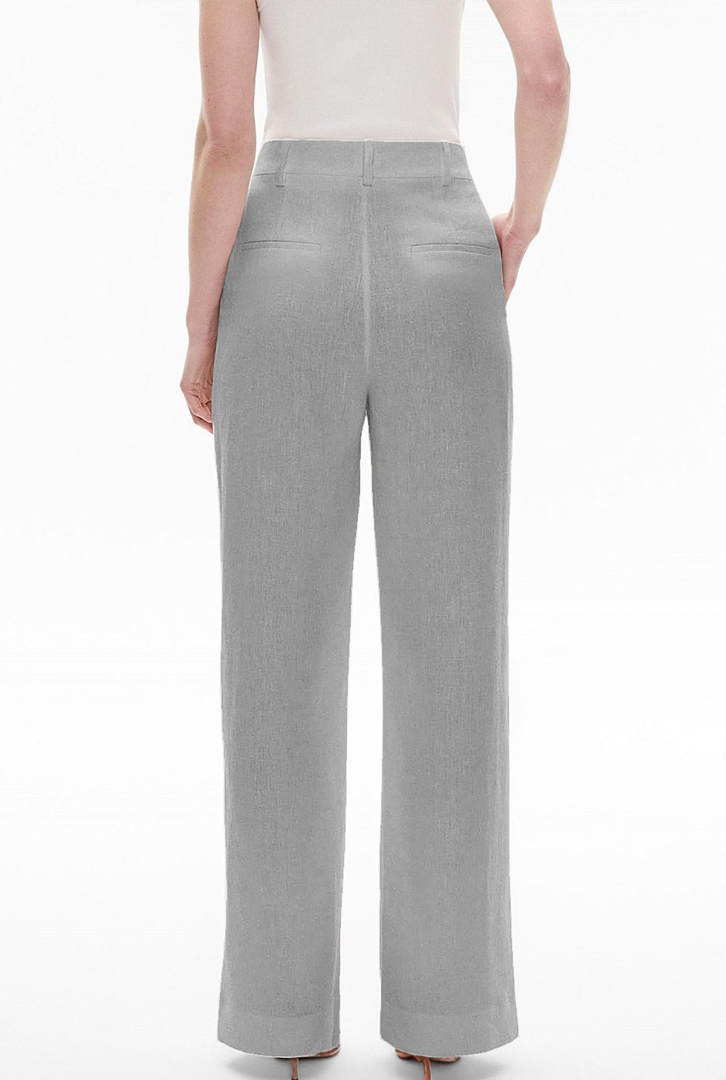 Women’s High-Waisted Linen Wide-Leg Pants – Elegant Summer Trousers with Pockets | SKU.25T11T6D