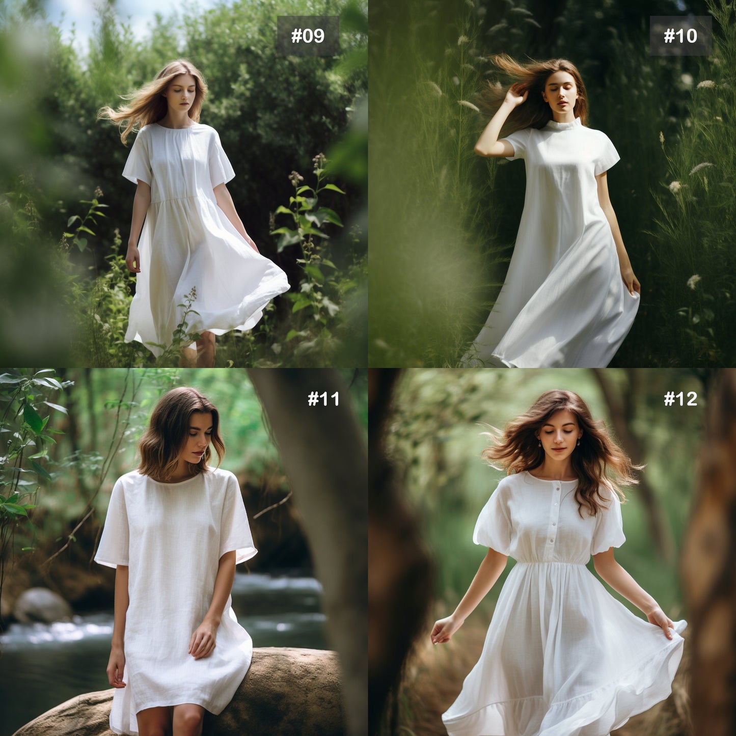 Personalized Handmade Linen Dress - Customize, Tailor, and Create Your Unique Linen Outfit - Boho Chic Linen Summer Attire | 231022A
