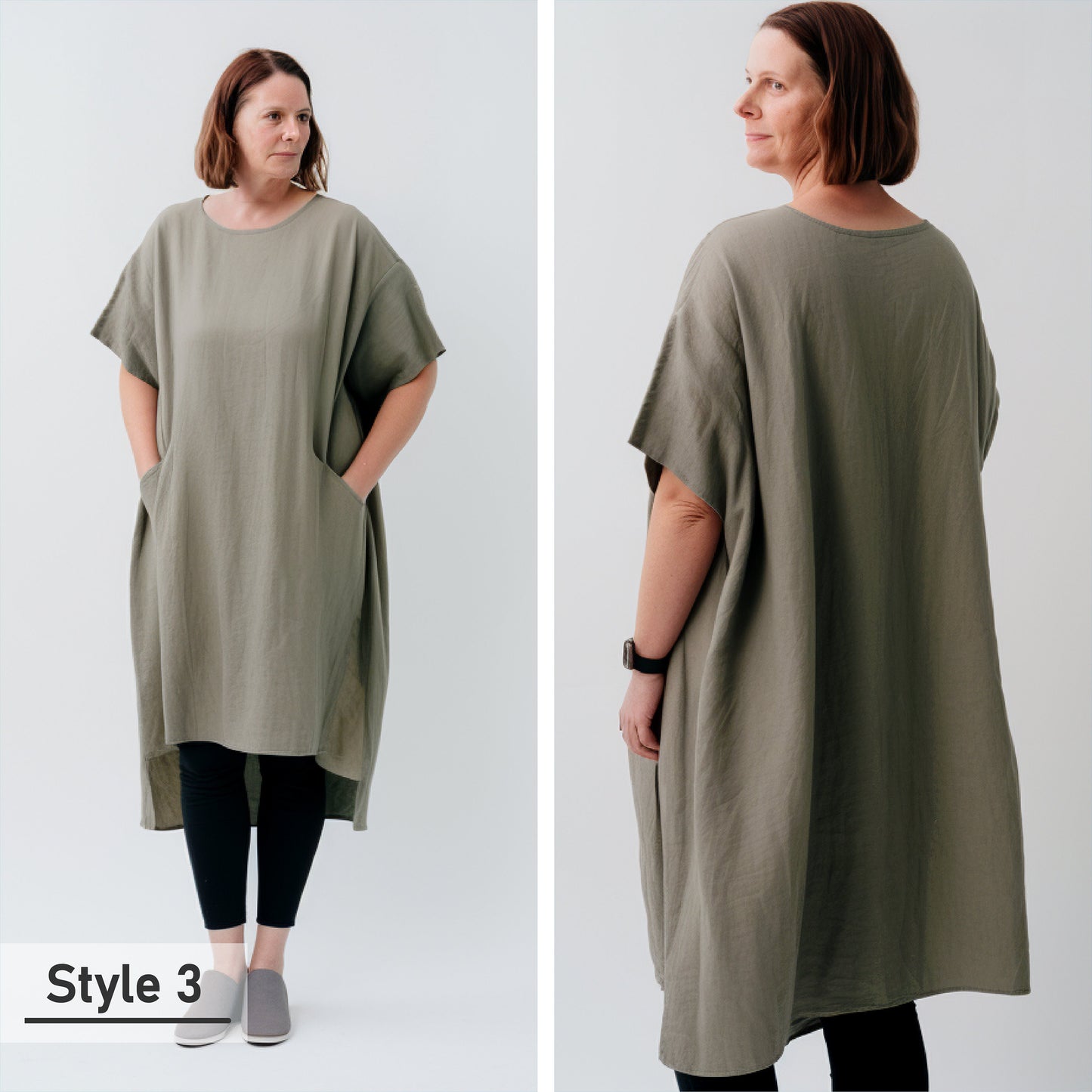 Discover Ultimate Comfort with Our Plus Size Linen Dresses - Stylish, Breathable, and Perfect for Every Occasion | 230922A