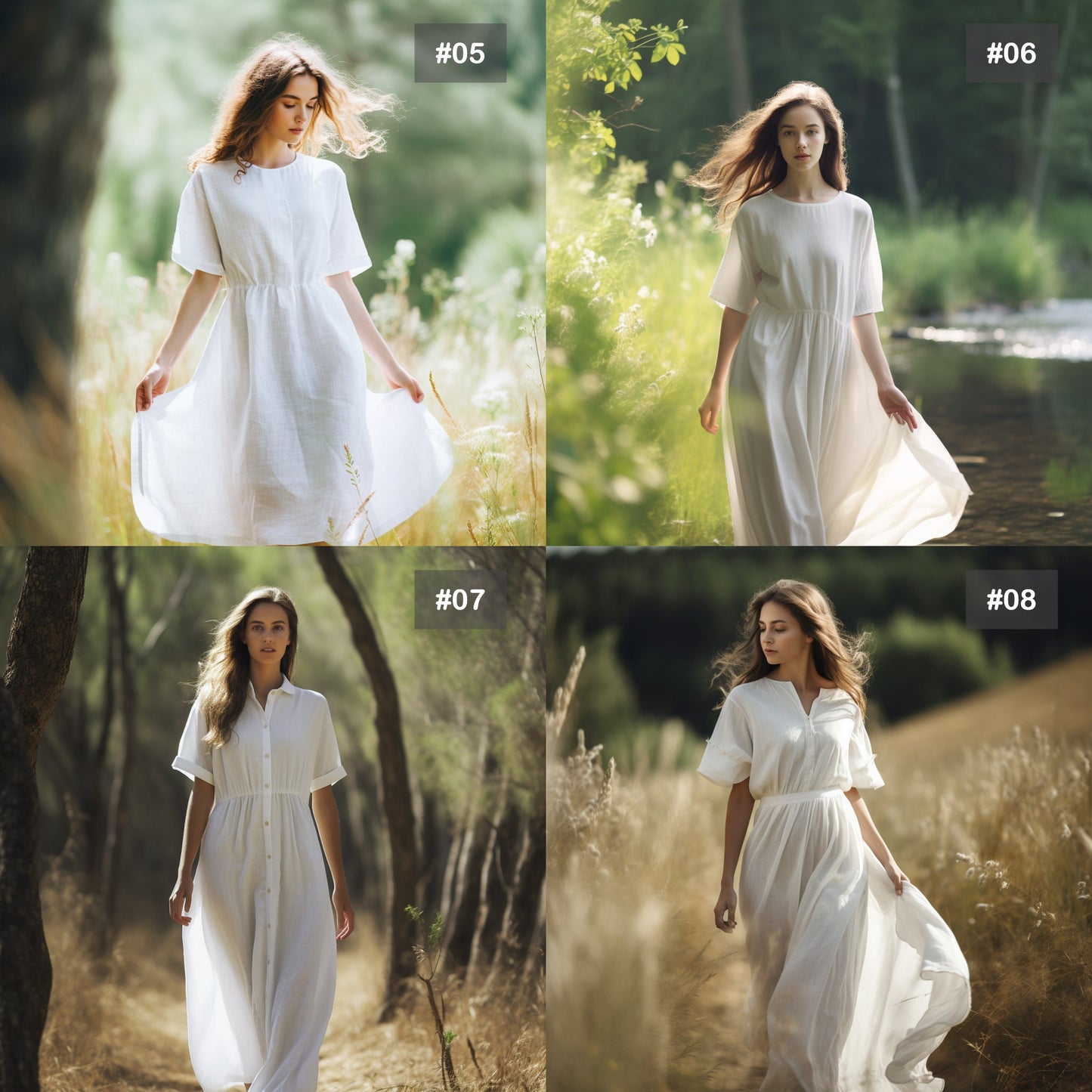 Personalized Handmade Linen Dress - Customize, Tailor, and Create Your Unique Linen Outfit - Boho Chic Linen Summer Attire | 231022A