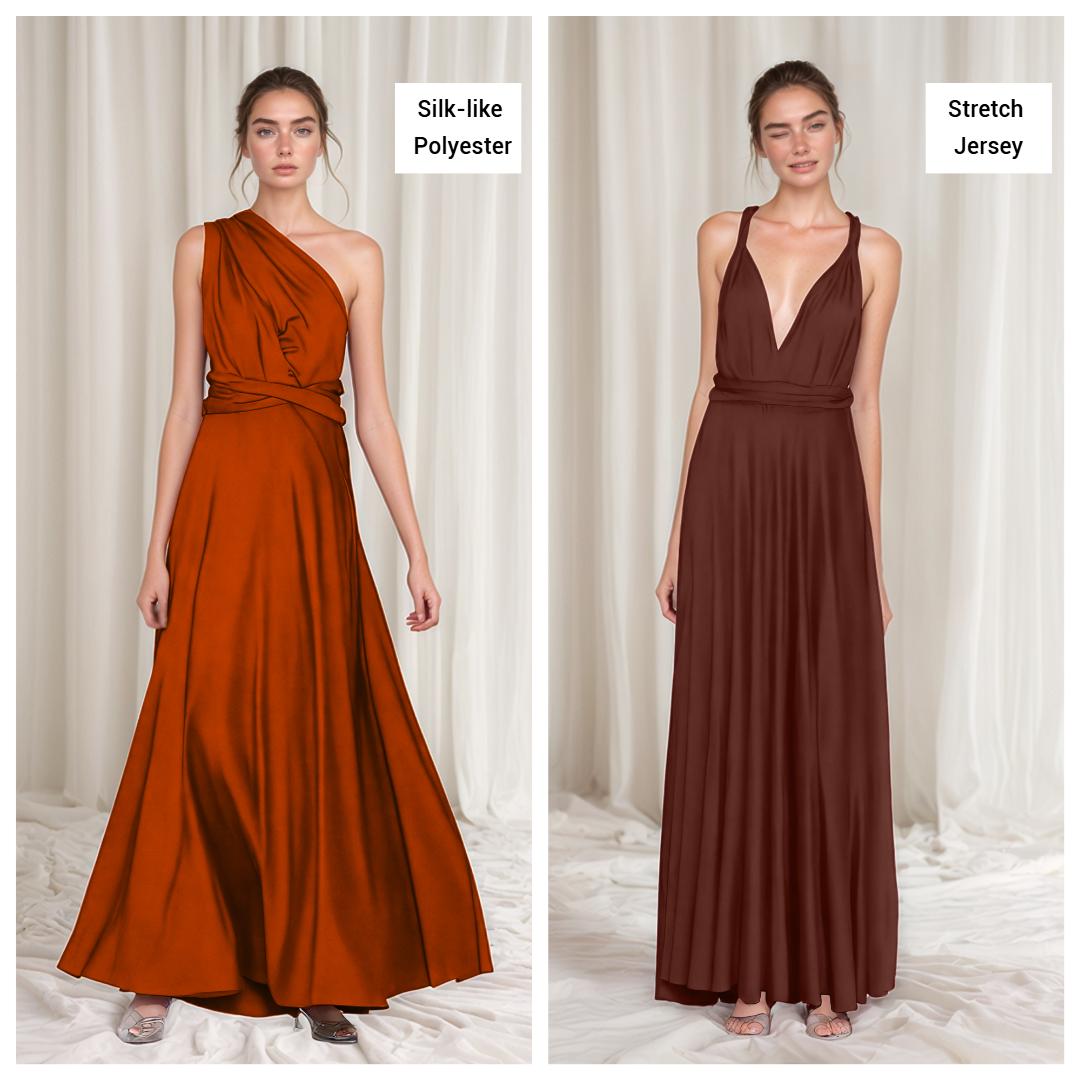 Convertible Infinity Dress, Multiway Evening Gown, Customizable Wrap Dress | 241101A