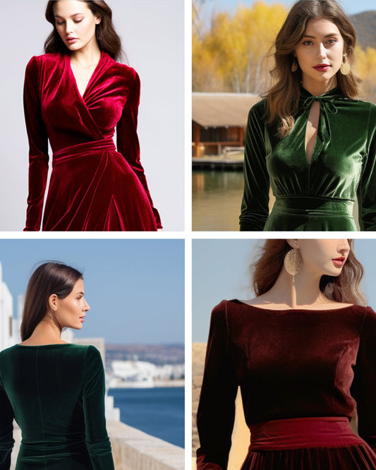 Custom Design Available: Personalize Your Style with Velvet Fabric