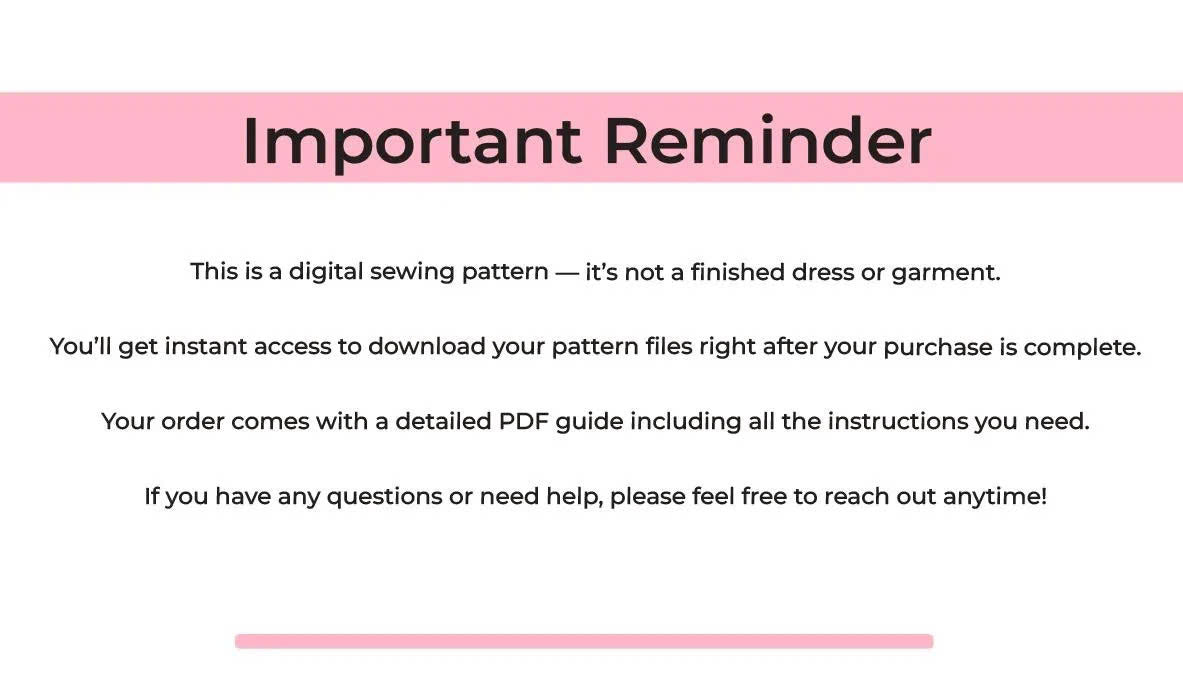 Long Sleeve Dress Sewing Pattern PDF | Maxi A-Line Dress Pattern | Printable PDF