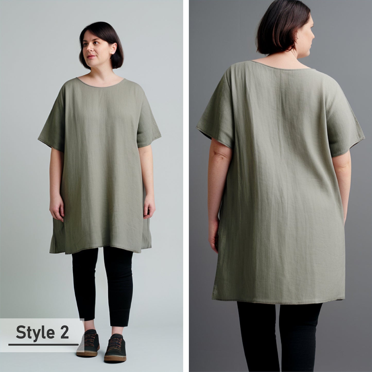 Discover Ultimate Comfort with Our Plus Size Linen Dresses - Stylish, Breathable, and Perfect for Every Occasion | 230922A