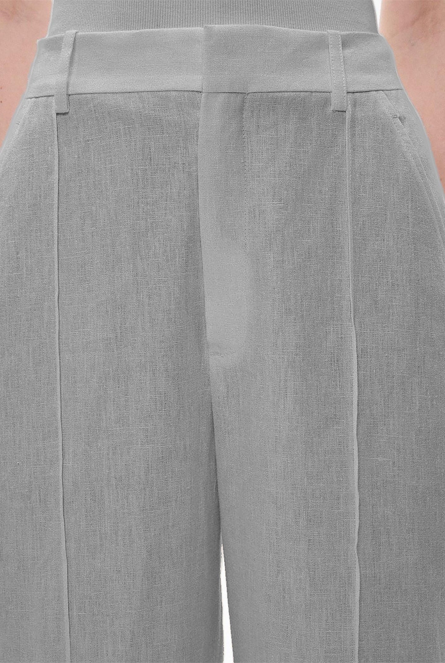 Women’s High-Waisted Linen Wide-Leg Pants – Elegant Summer Trousers with Pockets | SKU.25T11T6D