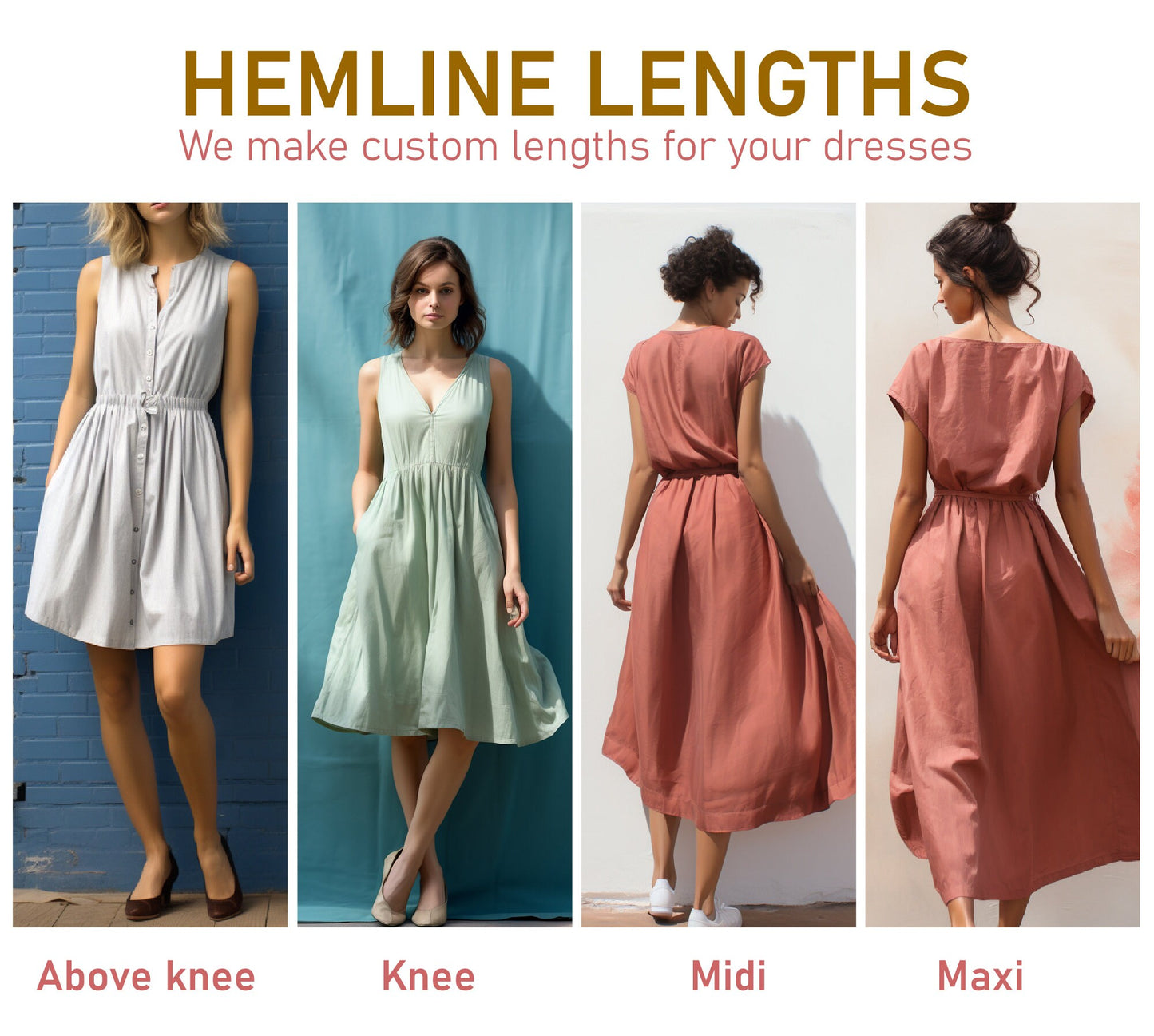 Short Linen Bridesmaid Dress | Mini Linen Wrap Dress with Pockets | Mustard | Modest and Wedding Guest Dress | Personalizable | 230510A